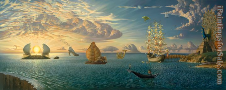 Vladimir Kush Mythology of the Oceans and Heavens